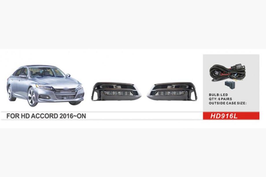 Honda Accord X 2017-2022 Światła Przeciwmgielne Typ UE (2017-2020, LED) Image