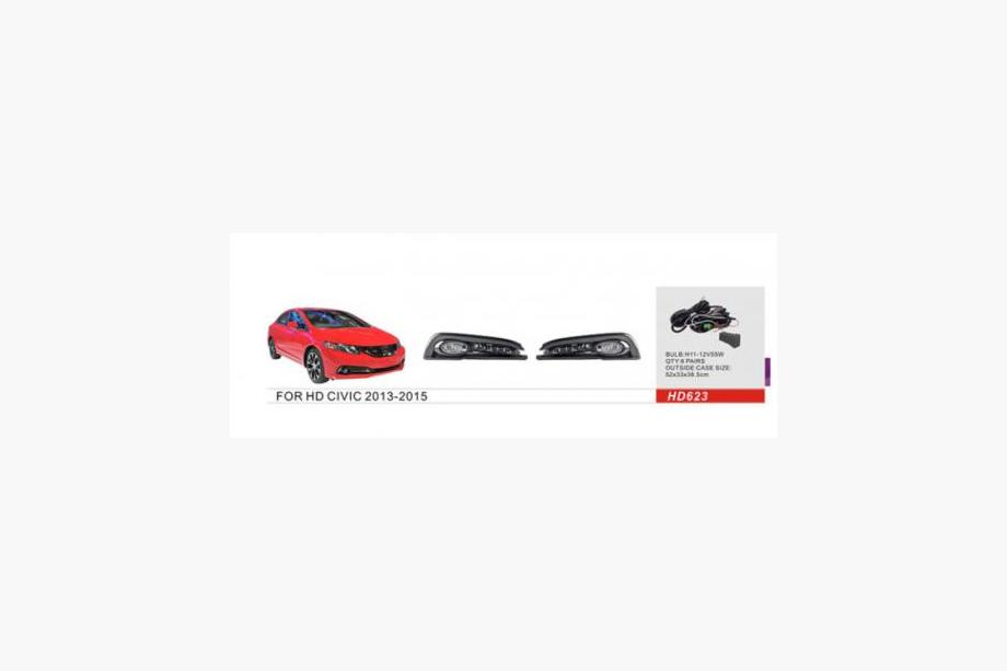 Honda Civic Sedan IX 2011-2016 Światła przeciwmgielne 2013-2015 (Halogenowe) Image