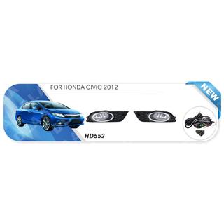 Światła przeciwmgielne 2011-2013 (Halogenowe) Honda Civic Sedan IX 2011-2016