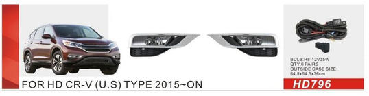 Honda CRV 2012-2016 Światła przeciwmgielne 2014-2016 typ US (Halogenowe) zdjęcia 1