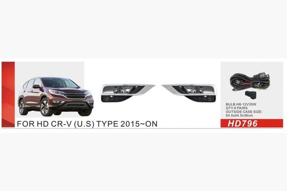 Honda CRV 2012-2016 Światła przeciwmgielne 2014-2016 typ US (Halogenowe) Image