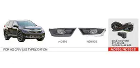 Honda CRV 2017-2022 Światła przeciwmgielne 2017-2019 typ US (Halogenowe) zdjęcia 1