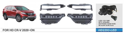 Honda CRV 2017-2022 Światła Przeciwmgielne 2019-2022 US-Type (LED V2) zdjęcia 1