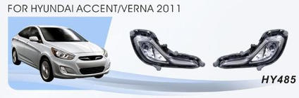 Hyundai Accent 2011-2017 Światła Przeciwmgielne (Halogenowe) zdjęcia 1