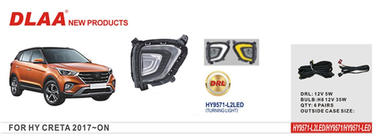 Hyundai Creta 2014-2020 Lampy Przeciwmgielne LED zdjęcia 1
