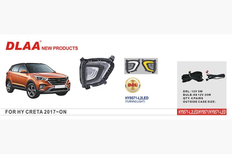 Hyundai Creta 2014-2020 Lampy Przeciwmgielne LED Image