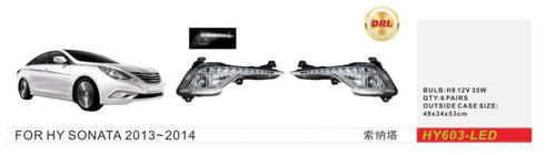 Hyundai Elantra (MD/UD) 2011-2015 Lampy Przeciwmgielne LED zdjęcia 1