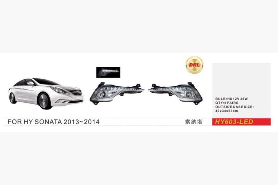 Hyundai Elantra (MD/UD) 2011-2015 Lampy Przeciwmgielne LED Image