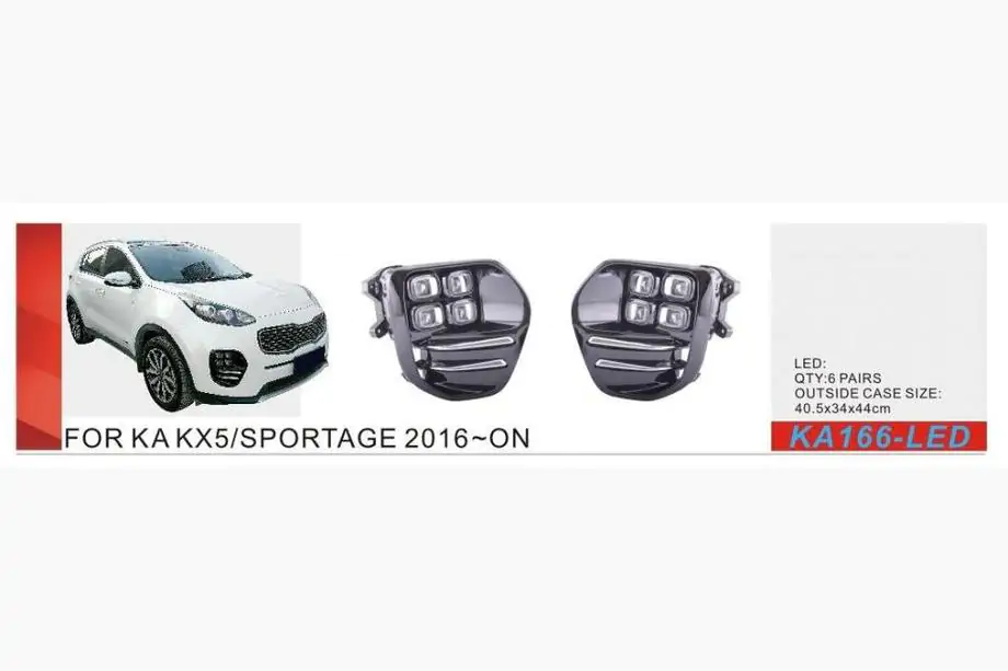 Kia Sportage 2015-2021 Światła przeciwmgielne 2015-2018 (Halogenowe) Image