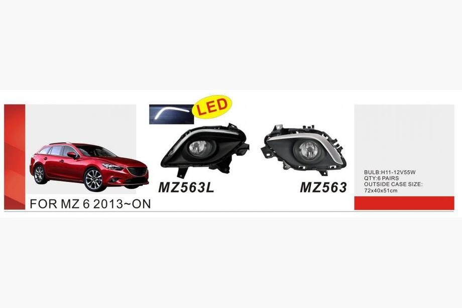 Mazda 6 2012-2024 Światła przeciwmgielne 2013-2015 (2 szt, halogenowe) Image