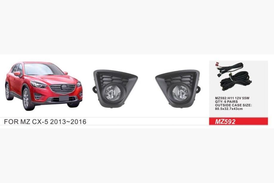 Mazda CX-5 2012-2017 Światła przeciwmgielne (2 szt, halogenowe) Image