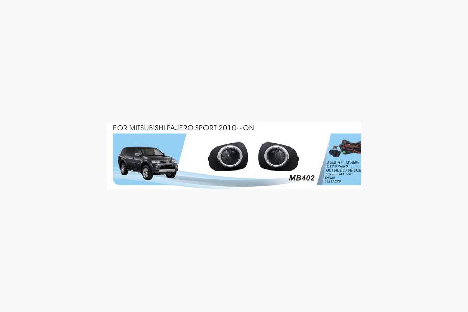Mitsubishi L200 2006-2015 Światła przeciwmgielne 2011-2015 (2 szt, Halogen) Image