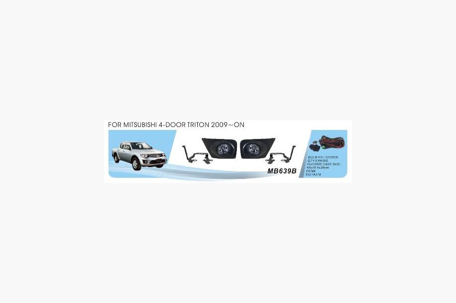 Mitsubishi L200 2006-2015 Światła przeciwmgielne 2006-2011 (2 szt, Halogen) Image