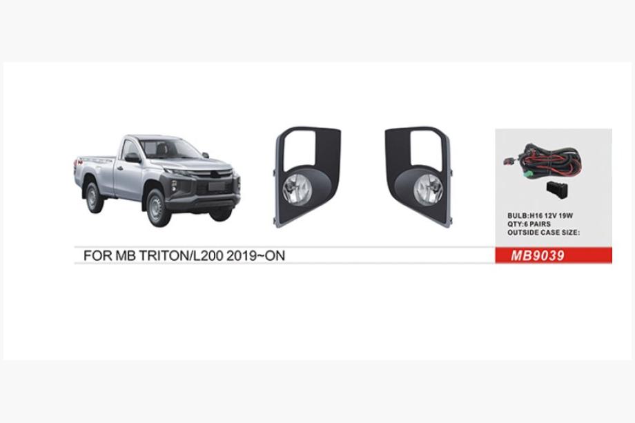 Mitsubishi Pajero Sport 2015- Światła przeciwmgielne 2019+ (2 szt., Halogen) Image