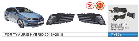 Toyota Auris 2012-2018 Światła przeciwmgielne Hibryd 2015-2018 (2 szt, Halogenowe) zdjęcia 1