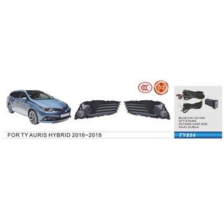 Światła przeciwmgielne Hibryd 2015-2018 (2 szt, Halogenowe) Toyota Auris 2012-2018