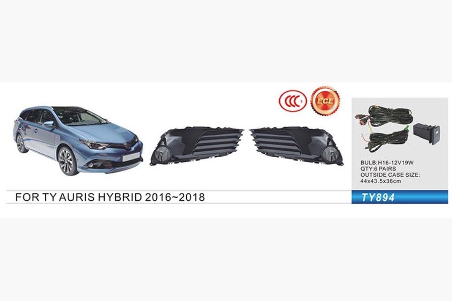Toyota Auris 2012-2018 Światła przeciwmgielne Hibryd 2015-2018 (2 szt, Halogenowe) Image