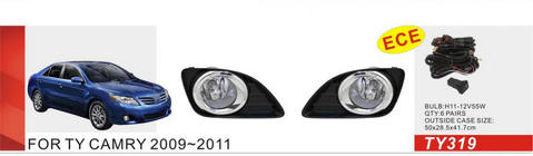 Toyota Camry 2006-2011 Światła przeciwmgielne 2009-2011 (2 szt, halogenowe) zdjęcia 1