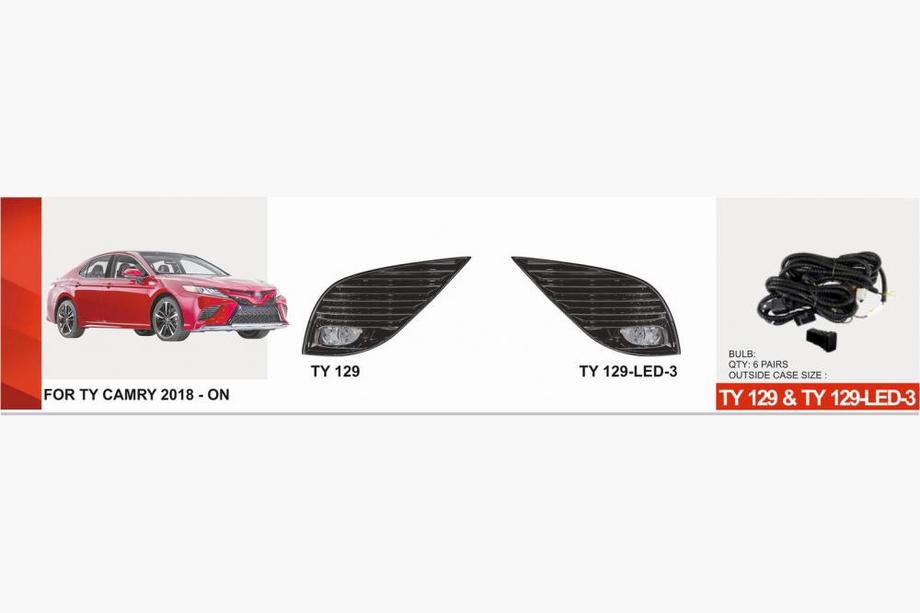 Toyota Camry 2017–2023 Lampy przeciwmgielne LED typu US (2 szt.) Image