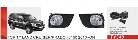 Toyota Land Cruiser Prado 150 2009-2023 Światła Przeciwmgielne 2010-2013 (2 szt, Halogenowe) zdjęcia 1
