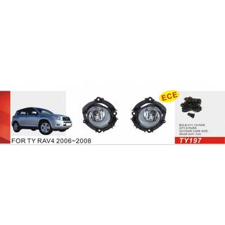Światła przeciwmgielne 2006-2008 (2 szt, Halogenowe) Toyota Rav 4 2006-2013