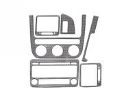 Volkswagen Golf 5 2003-2009 Nakładki na Deskę Rozdzielczą (Carbon, Mały Zestaw) zdjęcia 1