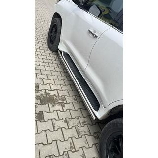 Progi boczne 2015-2022 (stal nierdzewna) Lexus LX570/450d 2008-2022 zdjęcia 2