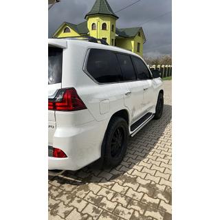 Progi boczne 2015-2022 (stal nierdzewna) Lexus LX570/450d 2008-2022 zdjęcia 3