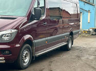 Volkswagen Crafter 2006-2016 Progi Boczné DOT-Line (2 szt., Aluminium) zdjęcia 3