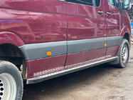 Volkswagen Crafter 2006-2016 Progi Boczné DOT-Line (2 szt., Aluminium) zdjęcia 10