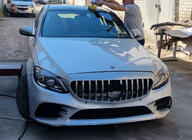 Mercedes C-class W205 2014-2021 Zderzak przedni kompletny (AMG Line 2018-2021) zdjęcia 7