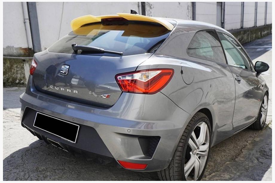Seat Ibiza 2010-2017 Spoiler Cupra (zagruntowany do lakierowania) Image