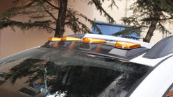 Dacia Duster 2018-2024 Daszek na przednia szybe V2 (LED) zdjęcia 3