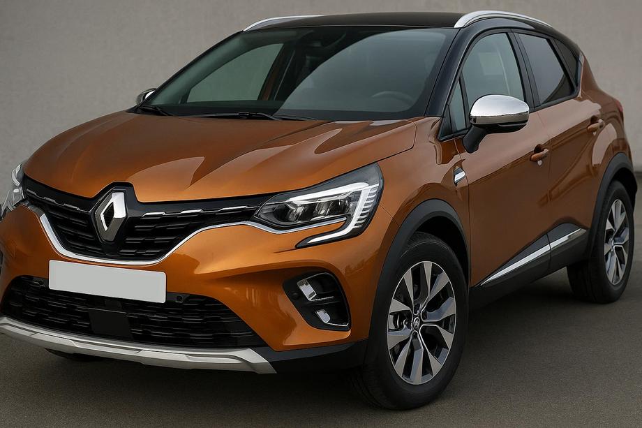 Renault Captur 2019- Nakładki na Lusterka (2 szt, Stal Nierdzewna) Image