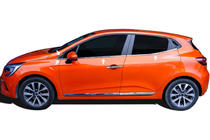 Renault Clio V 2019- Listwy dolne szyb stal nierdzewna (8 szt) zdjęcia 1