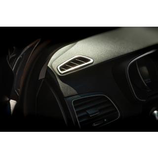 Nakładka na nawiew wewnętrzny (2 szt, stal nierdzewna) Renault Megane IV 2016-2025 zdjęcia 3