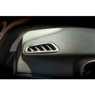 Nakładka na nawiew wewnętrzny (2 szt, stal nierdzewna) Renault Megane IV 2016-2025 zdjęcia 1