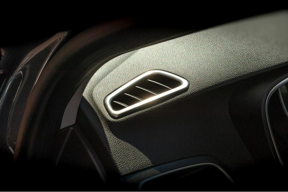 Renault Megane IV 2016-2025 Nakładka na nawiew wewnętrzny (2 szt, stal nierdzewna) Zdjęcia 2