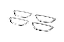 Renault Megane IV 2016-2025 Nakładki wokół klamek wewnętrznych (4 szt, stal nierdzewna) zdjęcia 3