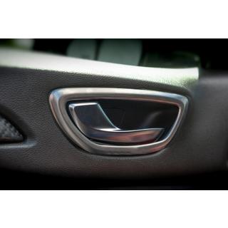 Nakładki wokół klamek wewnętrznych (4 szt, stal nierdzewna) Renault Megane IV 2016-2025 zdjęcia 1