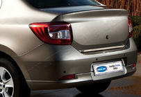Dacia Logan II 2013-2022 Listwa bagażnika 2013-2018 stal nierdzewna zdjęcia 1
