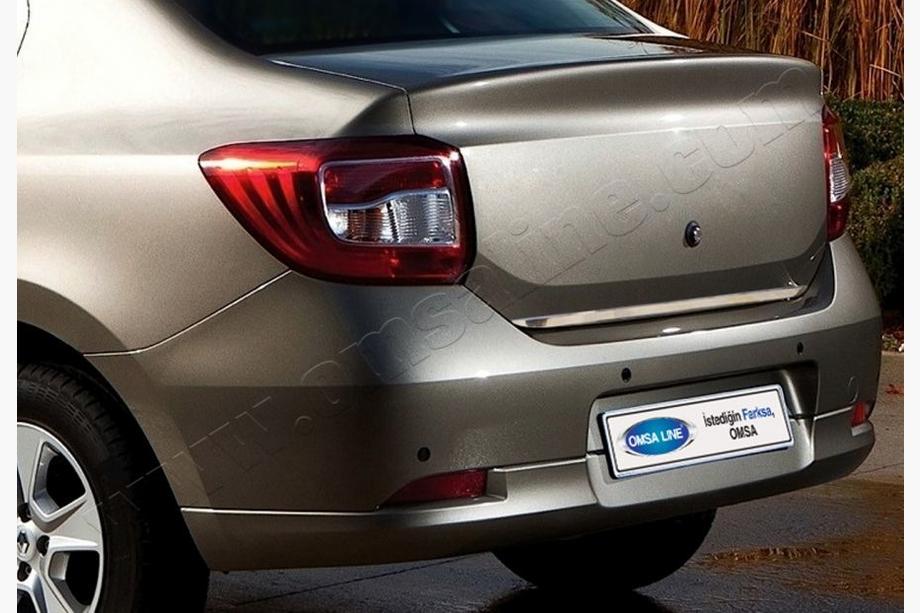 Dacia Logan II 2013-2022 Listwa bagażnika 2013-2018 stal nierdzewna Image