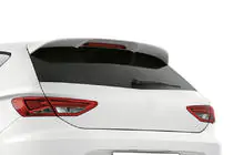 Seat Leon 2013-2020 Spojler V2 (zagruntowany do lakierowania) zdjęcia 1