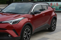 Toyota C-HR 2016-2023 Listwy ozdobne szyb OmsaLine (4 szt., stal nierdzewna) zdjęcia 5