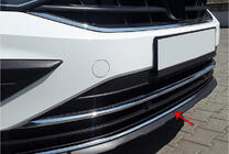 Volkswagen Tiguan 2016-2023 Nakładka na Przedni Zderzak ze Stali Nierdzewnej 2020+ zdjęcia 1