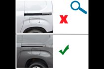Peugeot Partner/Rifter 2019- Listwy drzwi przesuwnych ze stali nierdzewnej (2 szt.) zdjęcia 7