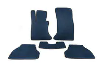 BMW 5 Series E60/E61 2003-2010 Dywaniki EVA (Niebieskie) zdjęcia 1
