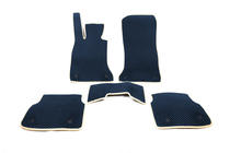 BMW 7 Series F01/F02 2008-2015 Dywaniki EVA (do F02, Niebieskie) zdjęcia 4