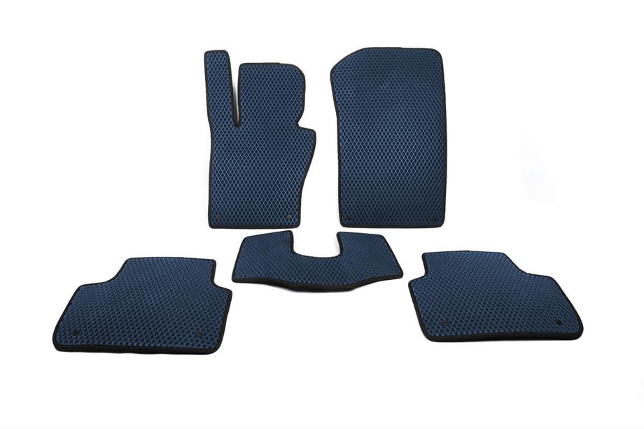 BMW X3 E83 2003-2010 Dywaniki EVA (Niebieskie) Image