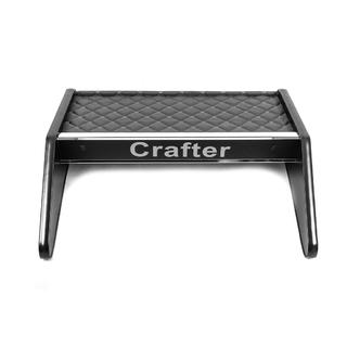 Półka na deskę rozdzielczą (Szara z szarym przeszyciem) Volkswagen Crafter 2006-2016 zdjęcia 3